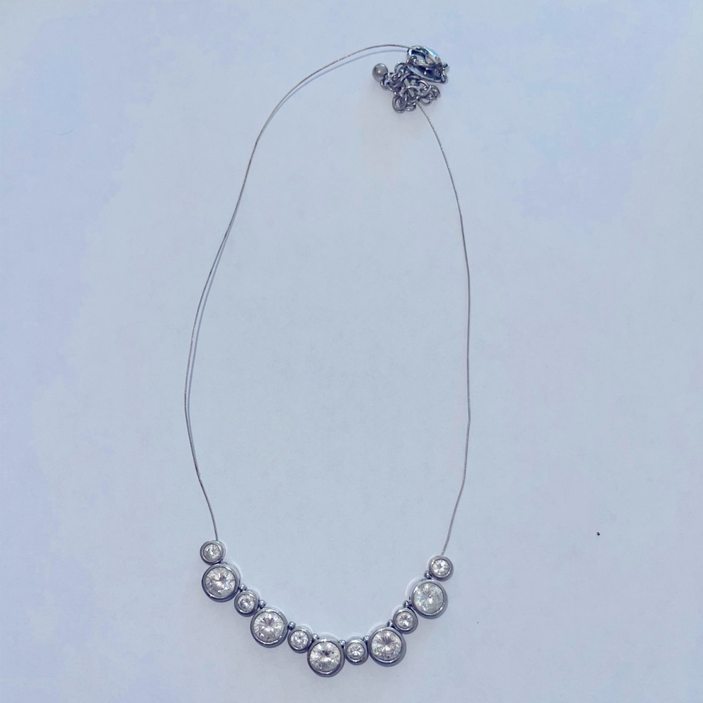 Silver Circle Necklace